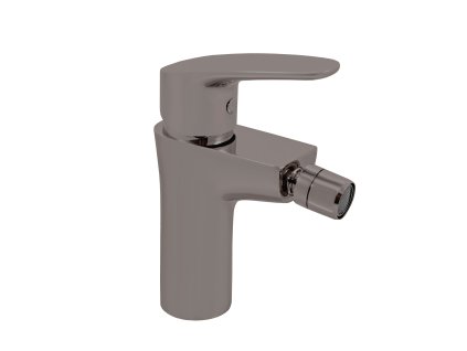 AMUR - Bidetová baterie  bez výpusti, Metal Grey - kartáčovaná AM744.0MGK, RAV Slezák (Barva METAL GREY - kartáčovaná, Rozměr 1/2")