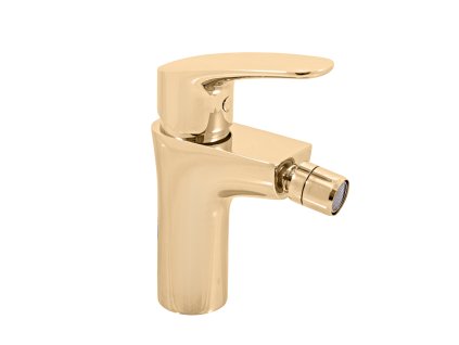 AMUR - Bidetová baterie  bez výpusti, Zlatá - lesklá AM744.0Z, RAV Slezák (Barva ZLATÁ - lesklá, Rozměr 1/2")