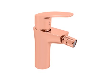 AMUR - Bidetová baterie  bez výpusti, Zlatá Růžová - kartáčovaná AM744.0ZRK, RAV Slezák (Barva ZLATÁ RŮŽOVÁ - kartáčovaná, Rozměr 1/2")