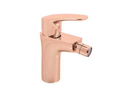 AMUR - Bidetová baterie  bez výpusti, Zlatá Růžová - lesklá AM744.0ZRL, RAV Slezák (Barva ZLATÁ RŮŽOVÁ - lesklá, Rozměr 1/2")