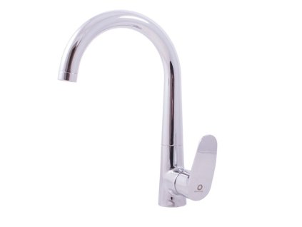 AMUR - Dřezová baterie s flexibilním ramínkem, Chrom AM719.0, RAV Slezák (Barva Chrom, Rozměr 1/2")