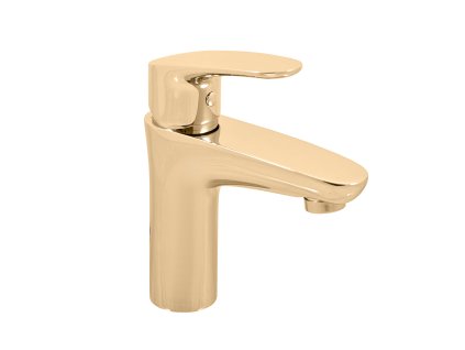 AMUR - Umyvadlová baterie bez výpusti, Zlatá - lesklá AM726.0Z, RAV Slezák (Barva ZLATÁ - lesklá, Rozměr 1/2")