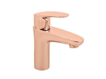 AMUR - Umyvadlová baterie bez výpusti, Zlatá Růžová - lesklá AM726.0ZRL, RAV Slezák (Barva ZLATÁ RŮŽOVÁ - lesklá, Rozměr 1/2")