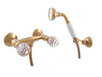 BRILLIANCE - Sprchový set s baterií, BRILLIANCE180.0/2, RAV Slezák (Barva Chrom, Rozměr 100 mm)