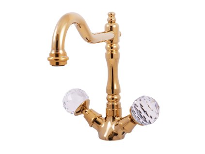 BRILLIANCE - Umyvadlová baterie s výpustí, BRILLIANCE121.0/8, RAV Slezák (Barva Chrom, Rozměr 1/2")