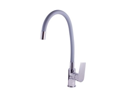 COLORADO - Dřezová baterie s flexibilním ramínkem, Chrom/šedá CO119.0/10, RAV Slezák (Barva chrom/šedá, Rozměr 1/2")