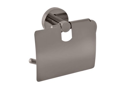 8602 2 colorado koupelnovy doplnek drzak toaletniho papiru s krytem metal grey kartacovana coa0400mgk rav slezak