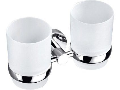 2680 1 colorado koupelnovy doplnek dvojity drzak kartacku skleneny chrom coa0202 rav slezak