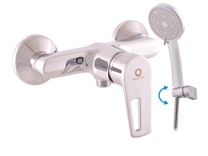 COLORADO - Sprchový set s baterií, Chrom CO281.5/2, RAV Slezák (Barva Chrom, Rozměr 100 mm)