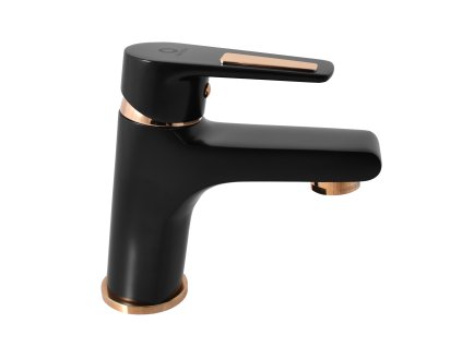 COLORADO - Umyvadlová baterie bez výpusti, Černá matná/Zlatá CO326.0CMATZ, RAV Slezák (Barva Černá matná/Zlatá, Rozměr 1/2")