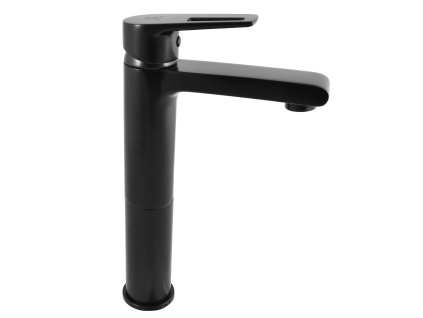 COLORADO - Umyvadlová vysoká baterie bez výpusti, Černá - matná CO230.0CMAT, RAV Slezák (Barva Černá - matná, Rozměr 1/2")