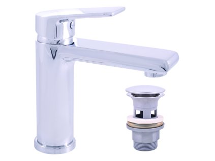 COLORADO - Umyvadlová vysoká baterie bez výpusti, Chrom CO129.0, RAV Slezák (Barva Chrom, Rozměr 1/2")