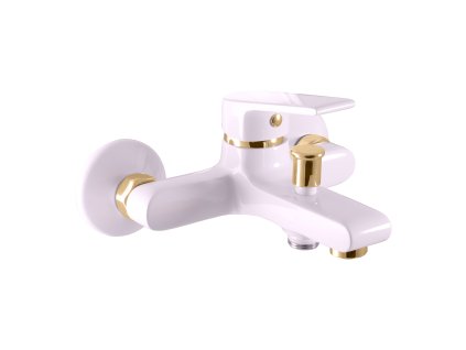 COLORADO - Vanová baterie, Bílá / Zlatá CO154.5BZ, RAV Slezák (Barva Bílá / Zlatá, Rozměr 100 mm)