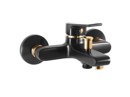COLORADO - Vanová baterie, Černá matná/Zlatá CO154.5CMATZ, RAV Slezák (Barva Černá matná/Zlatá, Rozměr 100 mm)