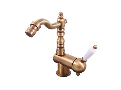 LABE - Bidetová baterie  bez výpusti, Stará mosaz (Bronz) L508.0/9SM, RAV Slezák (Barva Stará mosaz (Bronz), Rozměr 1/2")