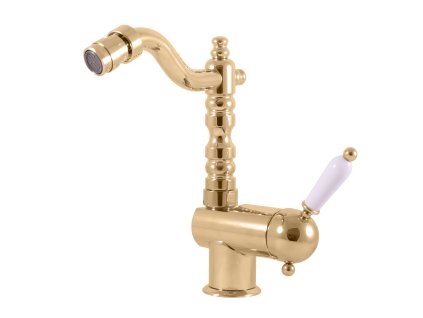 LABE - Bidetová baterie  bez výpusti, Zlatá - lesklá L508.0/9Z, RAV Slezák (Barva ZLATÁ - lesklá, Rozměr 1/2")