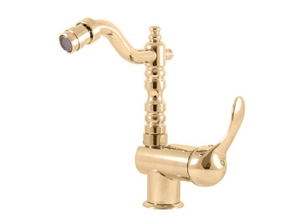 LABE - Bidetová baterie bez výpusti, Zlatá - lesklá L008.0/9Z, RAV Slezák (Barva ZLATÁ - lesklá, Rozměr 1/2")