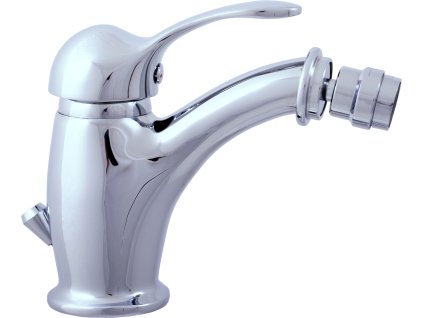 LABE - Bidetová baterie s výpustí, Chrom L045.0K, RAV Slezák (Barva Chrom, Rozměr 1/2")