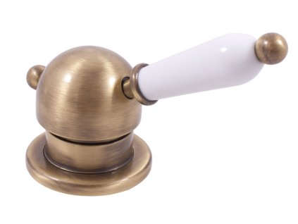 LABE - Mixážní páčka , Stará mosaz (Bronz) L568.0SM, RAV Slezák (Barva Stará mosaz (Bronz), Rozměr 1/2")