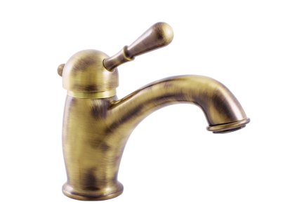 LABE - Umyvadlová baterie bez výpusti, Stará mosaz (Bronz) L426.0SM, RAV Slezák (Barva Stará mosaz (Bronz), Rozměr 1/2")