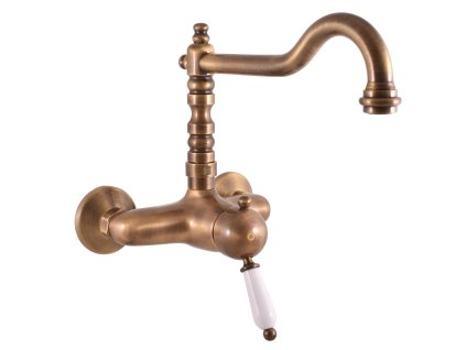 4159 1 labe umyvadlova drezova baterie stara mosaz bronz l502 5 28sm rav slezak