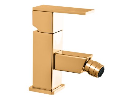 LOIRA - Bidetová baterie  bez výpusti, Zlatá - lesklá LR544.0Z, RAV Slezák (Barva ZLATÁ - lesklá, Rozměr 1/2")