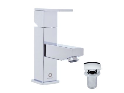 LOIRA - Umyvadlová baterie s výpustí, Chrom LR527.0K, RAV Slezák (Barva Chrom, Rozměr 1/2")