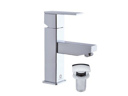 LOIRA - Umyvadlová baterie s výpustí, Chrom LR529.0K, RAV Slezák (Barva Chrom, Rozměr 1/2")