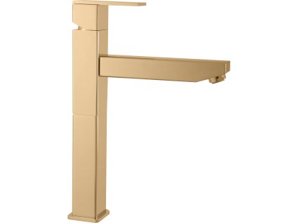 LOIRA - Umyvadlová vysoká baterie bez výpusti, Zlatá - lesklá LR530.0Z, RAV Slezák (Barva ZLATÁ - lesklá, Rozměr 1/2")