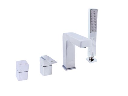 LOIRA - Vanová baterie 4-otvorová, Chrom LR565.0P, RAV Slezák (Barva Chrom, Rozměr 1/2")