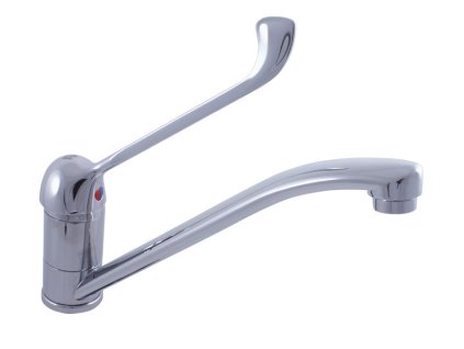 MISSISSIPPI - Dřezová baterie s lékařskou pákou, Chrom MS605.0, RAV Slezák (Barva Chrom, Rozměr 1/2")