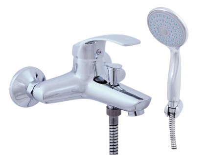 MISSISSIPPI - Vanový set s baterií, Chrom MS054.5/1, RAV Slezák (Barva Chrom, Rozměr 100 mm)