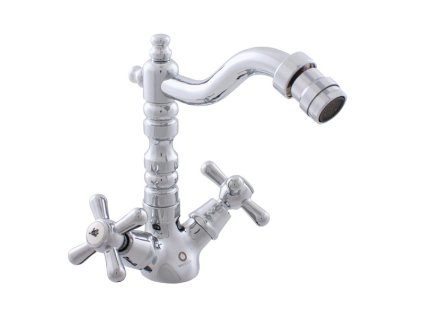 MORAVA RETRO - Bidetová baterie  bez výpusti, Chrom MK120.0/9, RAV Slezák (Barva Chrom, Rozměr 1/2")