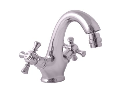 MORAVA RETRO - Bidetová baterie s výpustí, Chrom MK343.0, RAV Slezák (Barva Chrom, Rozměr 1/2")