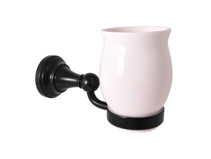 4681 1 morava retro koupelnovy doplnek drzak kartacku keramicky cerna matna mka0201cmat rav slezak