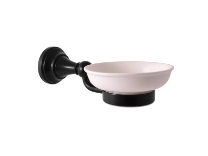4684 1 morava retro koupelnovy doplnek mydlenka keramicka cerna matna mka0300cmat rav slezak