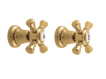 mk383z morava retro zlata sprchova baterie