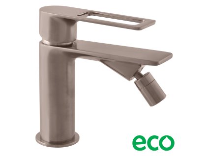 NIL - Bidetová baterie  bez výpusti, Metal Grey - kartáčovaná NL244.0MGK, RAV Slezák (Barva METAL GREY - kartáčovaná, Rozměr 1/2")