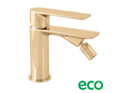 NIL - Bidetová baterie  bez výpusti, Zlatá - lesklá NL144.0Z, RAV Slezák (Barva ZLATÁ - lesklá, Rozměr 1/2")