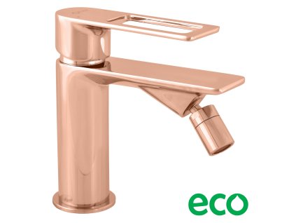 NIL - Bidetová baterie  bez výpusti, Zlatá Růžová - lesklá NL244.0ZRL, RAV Slezák (Barva ZLATÁ RŮŽOVÁ - lesklá, Rozměr 1/2")