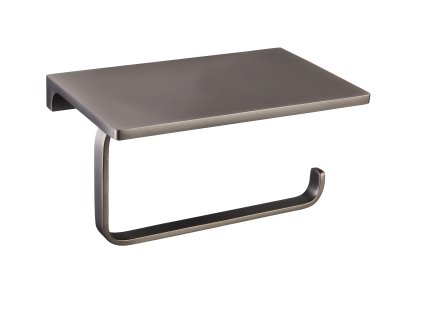 8095 1 nil koupelnovy doplnek drzak toaletniho papiru s odkladaci polickou metal grey nla0403mg rav slezak