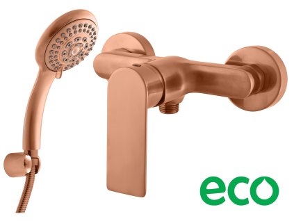 6841 3 nil sprchovy set s baterii zlata ruzova kartacovana nl181 5 1zrk rav slezak