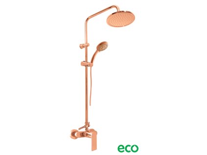 7264 2 nil sprchovy system s vodovodni baterii zlata ruzova kartacovana nl182 5 7zrk rav slezak
