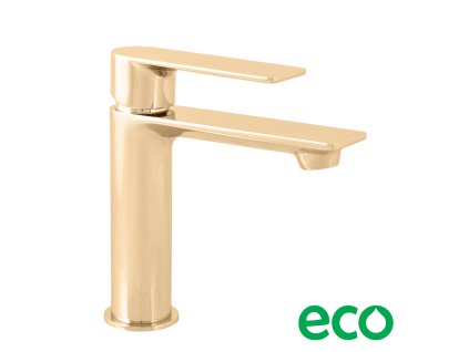 NIL - Umyvadlová baterie bez výpusti, Zlatá - lesklá NL126.0Z, RAV Slezák (Barva ZLATÁ - lesklá, Rozměr 1/2")