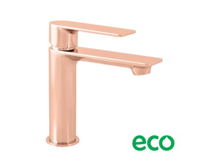 NIL - Umyvadlová baterie bez výpusti, Zlatá Růžová - lesklá NL126.0ZRL, RAV Slezák (Barva ZLATÁ RŮŽOVÁ - lesklá, Rozměr 1/2")