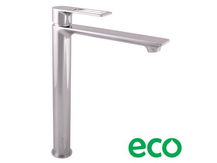 NIL - Umyvadlová vysoká baterie bez výpusti, Chrom NL230.0, RAV Slezák (Barva Chrom, Rozměr 1/2")