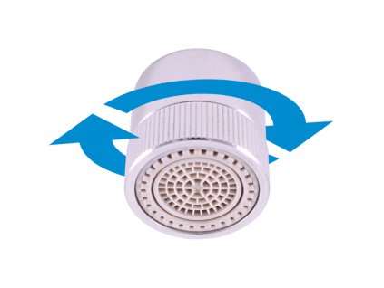 2989 2 perlator na dve polohy otocny se sprchou m22x1 chrom ma0029 rav slezak