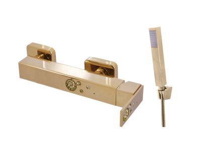 ROYAL - Sprchový set s baterií, Chrom ROYAL1080.5/1, RAV Slezák (Barva Chrom, Rozměr 1/2")