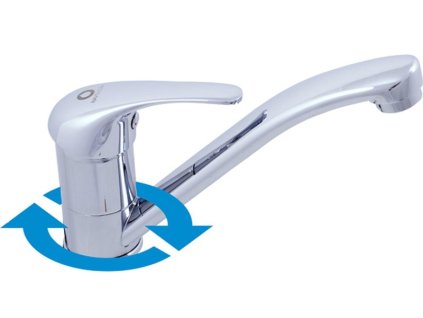 SÁZAVA - Umyvadlová baterie bez výpusti, Chrom SA015.0, RAV Slezák (Barva Chrom, Rozměr 1/2")