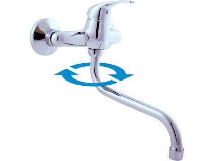 SÁZAVA - Umyvadlová/dřezová baterie, Chrom SA501.5/21, RAV Slezák (Barva Chrom, Rozměr 100 mm)